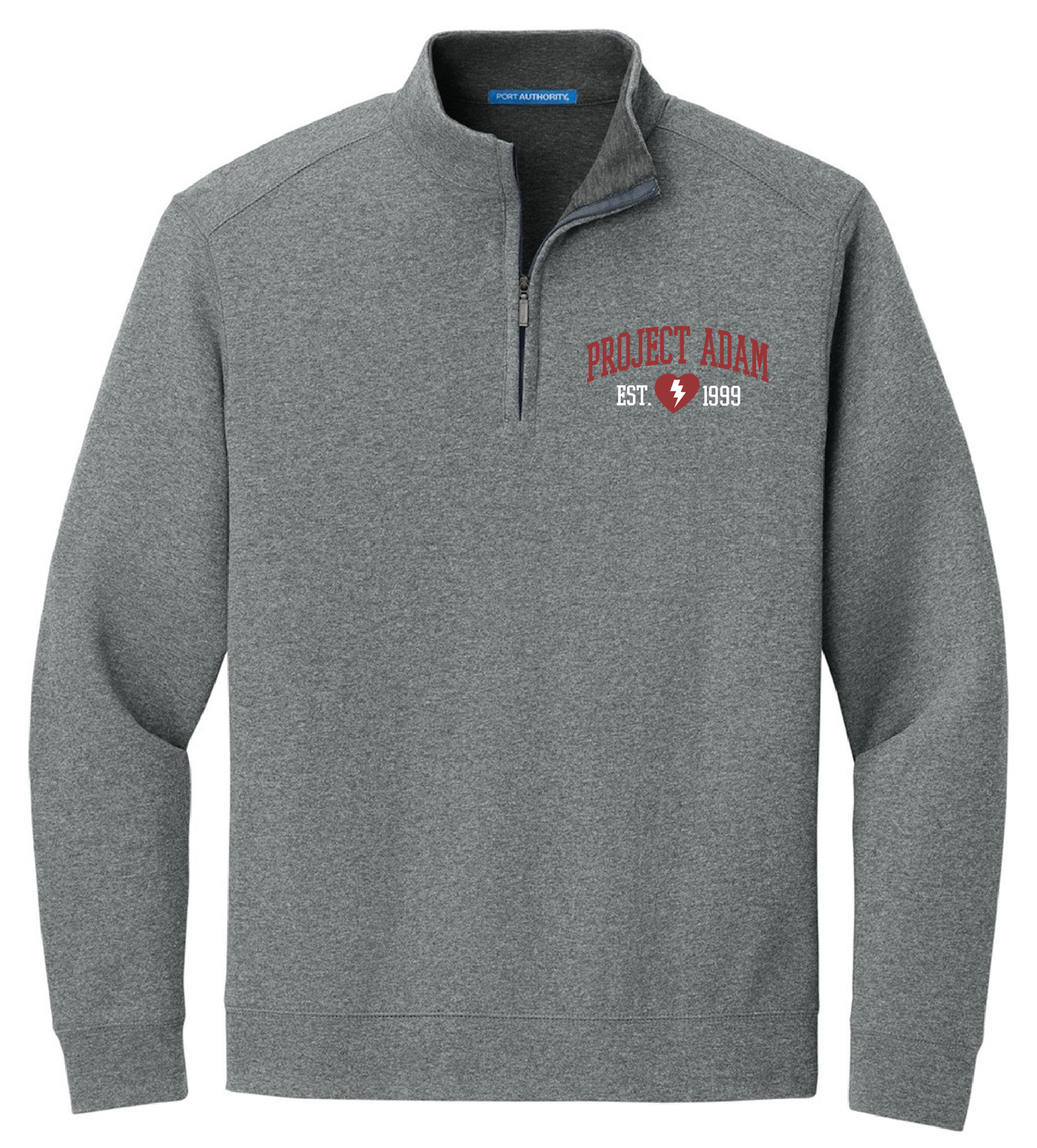 Project Adam Interlock Grey 1/4-Zip