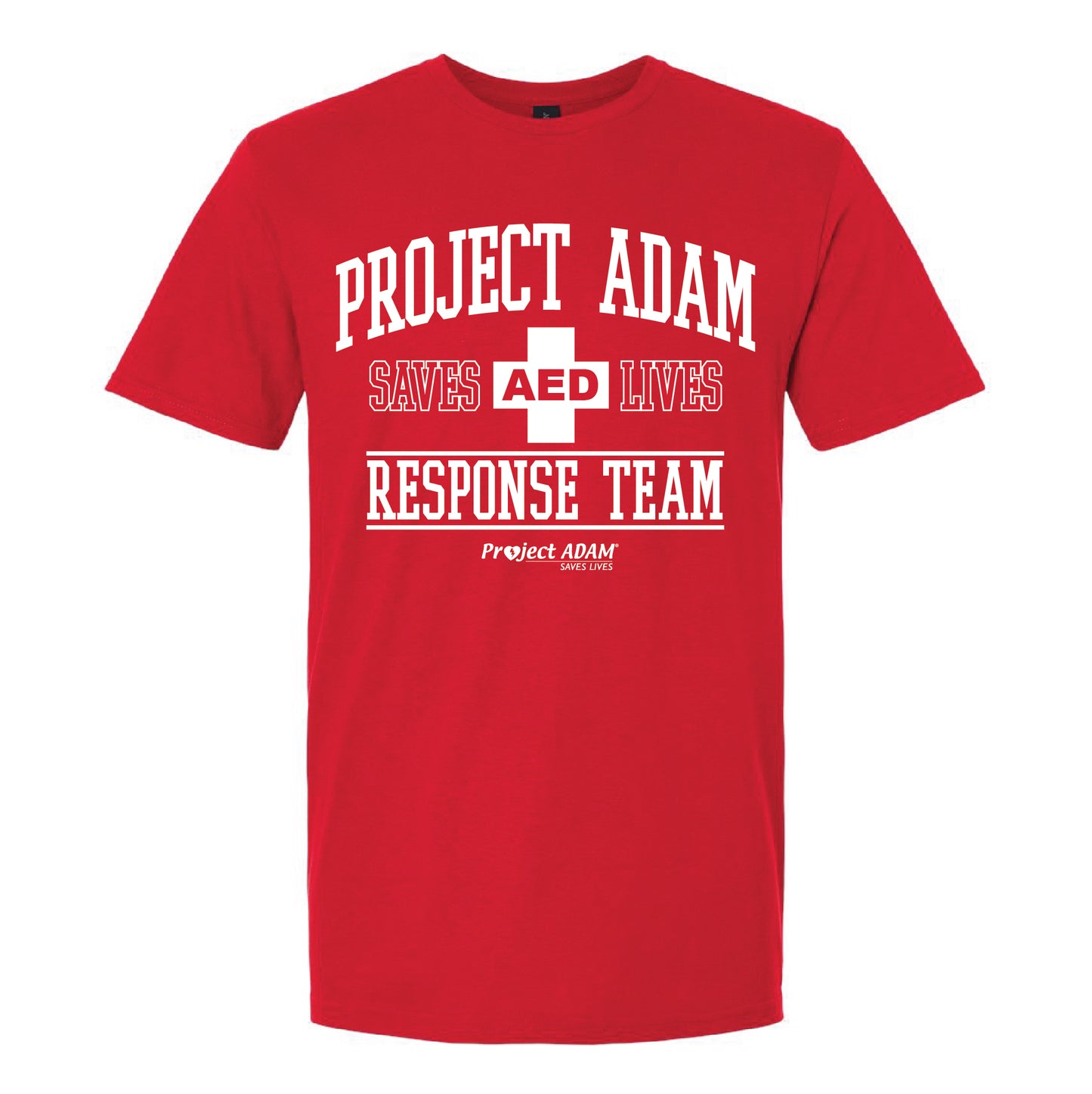 New! Project Adam Response Team Red Short Sleeve Tee
