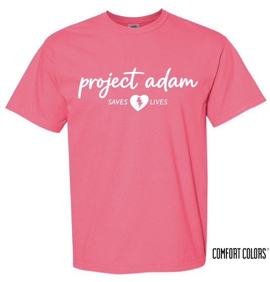 NEW! Project Adam Comfort Colors Crunchberry Short Sleeve Tee