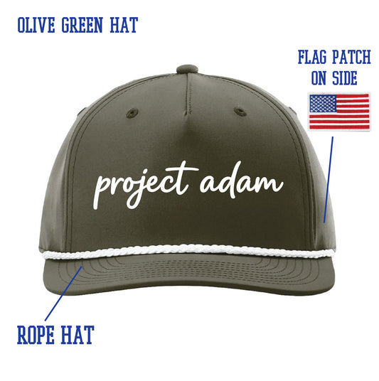 Project Adam Rope Hat Olive