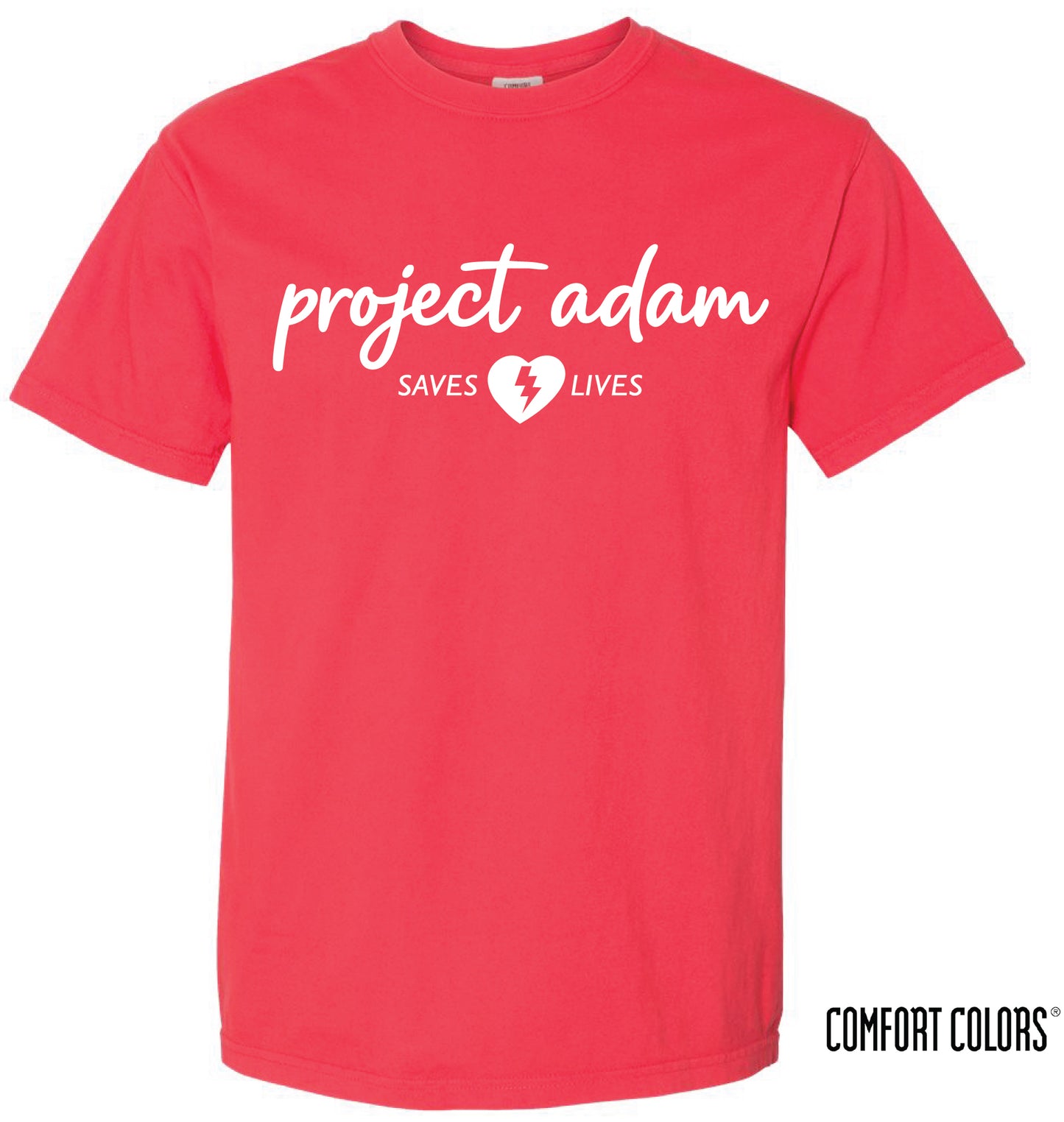 NEW! Project Adam Comfort Colors Paprika Short Sleeve Tee
