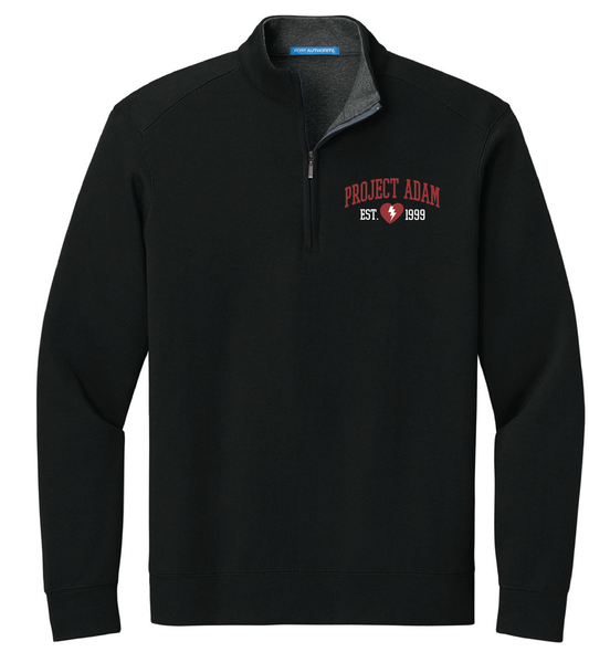Project Adam Interlock Black 1/4-Zip