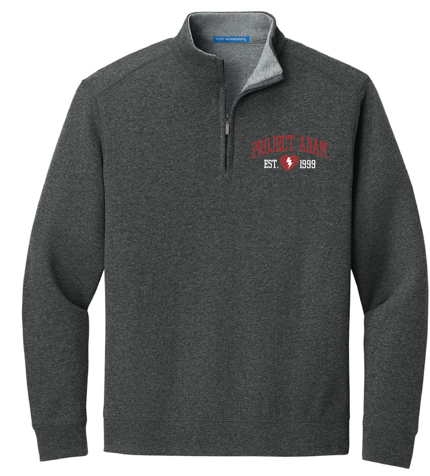 Project Adam Interlock Dark Heather 1/4-Zip