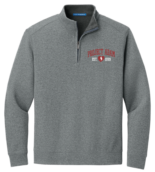 Project Adam Interlock Grey 1/4-Zip